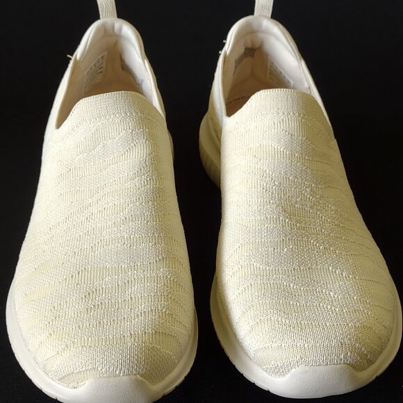 Skechers taupe/pink women’s size 8 Wide fit Summit-fun flare slip-on shoe - Picture 1 of 5